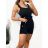 Tílko body dámské na ramínka dámské (S/M ONE SIZE) ITALSKá MóDA IMM23M13092/DU S/M starorůžová