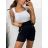 Tílko body dámské na ramínka dámské (S/M ONE SIZE) ITALSKá MóDA IMM23M13092/DU S/M starorůžová