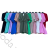 Šaty letní krátký rukáv dámské (S/M/L ONE SIZE) ITALSKÁ MÓDA IMD22557 zelená S/M