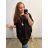 Tunika oversize krátký rukáv dámská nadrozměr (3XL/4XL/5XL ONE SIZE) ITALSKÁ MÓDA IMBM23COLET/DU