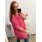 Tunika oversize krátký rukáv dámská nadrozměr (3XL/4XL/5XL ONE SIZE) ITALSKÁ MÓDA IMBM23COLET/DU