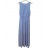 Šaty dlouhé letní elegantní bez rukávu dámské (S/M ONE SIZE) ITALSKÁ MÓDA IMWE231507/DR