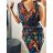 Overal elegantní icecool  dámský (M/L, XL/XXL) AINUOSI ITALSKÁ MODA IMB237781 M/L oranžová