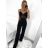 Kalhoty dlouhé dámské (S/M ONE SIZE) ITALSKÁ MÓDA IMPBB23B531/DU