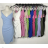 Šaty elegantní na ramínka dámské (S/M ONE SIZE) ITALSKÁ MÓDA IMPBB232L1061