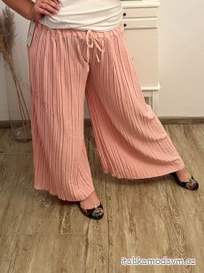 Kalhoty letní volné dlouhé dámské (M/L/XL ONE SIZE) ITALSKÁ MÓDA IMC23207/DU