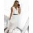 Šaty dlhé elegantné skladané s opaskom bez rukávu dámske (S/M ONE SIZE) TALIANSKA MÓDA IMPLS2314772