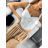 Croptop krajkový bez rukávu dámský (S/M ONE SIZE) ITALSKÁ MÓDA IMPBB238665