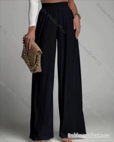 Kalhoty dlouhé letní dámské  (S/M/L ONE SIZE) ITALSKÁ MÓDA IMD23417/DU