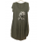 Šaty volnočasové krátký rukáv dámské nadrozměr (L/XL/2XL ONE SIZE) ITALSKá MóDA IM423PLANTS