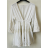 Šaty letné boho krajkové dlhý rukáv dámske (S/M ONE SIZE) TALIANSKA MÓDA IMPEM238597.8600.8595
