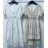 Šaty letné boho krajkové krátky rukáv dámske (S/M ONE SIZE) TALIANSKA MÓDA IMPEM2325893
