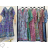 Šaty dlouhé letní 3/4 dlouhý rukáv dámské (S/M ONE SIZE) INDICKÁ MÓDA IMPEM23 AM319G