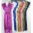 Šaty dlouhé elegantní letní bez rukávu dámské (S/M ONE SIZE) ITALSKÁ MÓDA IMPBB23O6307