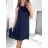 Šaty krátké letní icecool bez rukávů dámské (S/M ONE SIZE) ITALSKÁ MÓDA IMM2384269/DU S/M zelená