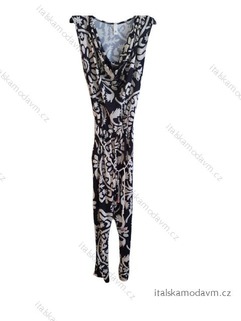 Overal icecool dlhý bez rukávu dámsky (S/M ONE SIZE) TALIANSKA MÓDA IMM23EL4218-2/DU