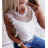 Tunika bez rukávu dámská (S/M ONE SIZE) ITALSKÁ MÓDA IMPGM2311502