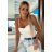 Top croptop na ramínka dámský (S/M ONE SIZE) ITALSKÁ MÓDA IMPLP2380000050