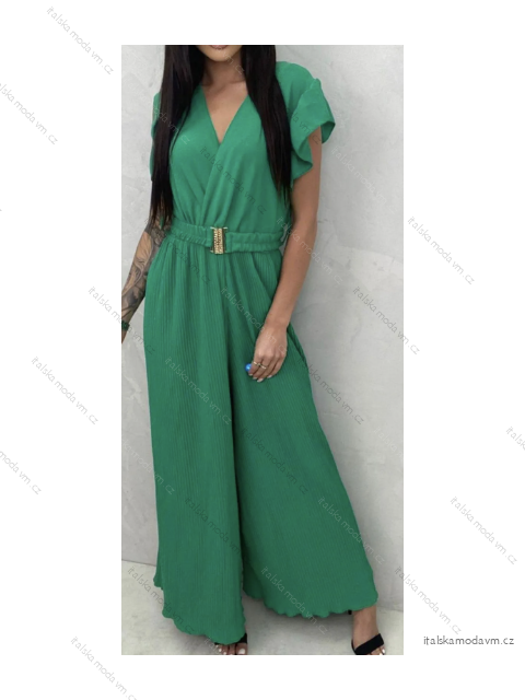 Overal dlhý elegantný bez rukávov dámsky (S/M ONE SIZE) TALIANSKA MÓDA IMPGM231839