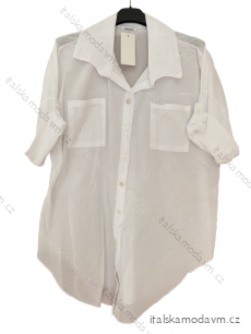 Košile 3/4 dlouhý rukáv dámská (XL/2XL/3XL) ITALSKá MóDA IM723KAIRA/DUR