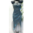 Šaty elegantní letní třpytivé s flitry carmen bez rukávu dámské (S/M ONE SIZE) ITALSKÁ MÓDA IMPLS2325426
