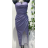 Šaty elegantní letní třpytivé s flitry carmen bez rukávu dámské (S/M ONE SIZE) ITALSKÁ MÓDA IMPLS2325426
