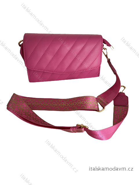 Kabelka dámska (ONE SIZE) TALIANSKÁ MÓDA IM26231252H603/DU ONE SIZE ružová