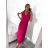 Šaty dlhé letné bez rukávov dámske (S/M/L ONE SIZE) TALIANSKA MÓDA IMFF23003/DU S/M modrá