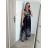Šaty dlouhé elegantní bez rukávu dámské (S/M ONE SIZE) ITALSKá MODA IM323050/DU S/M bílá