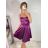 Šaty elegantné spoločenské na ramienka dámske Lolita (XS/S ONE SIZE) TALIANSKA MóDA IM322461