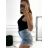 Tílko Body letní dámské (S/M ONE SIZE) ITALSKá MóDA IMM23M589/DU S/M Khaki