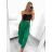 Nohavice harémky letné dlhé dámske (S/M ONE SIZE) TALIANSKA MÓDA IMM239535UN/DU S/M zelená