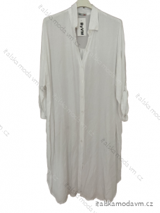 Šaty košilové oversize 3/4 rukáv dámské nadrozměr (XL/2XL ONE SIZE) ITALSKá MODA IM723NEAPOL/DU