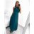Šaty společenské elegantní letní bez rukávu dámské (S/M ONE SIZE) ITALSKÁ MÓDA IMPSH223590/DUR fuchsiová S/M