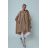 Bunda kabát parka dámská nadrozměr (XL/2XL ONE SIZE) ITALSKÁ MÓDA IMD23675