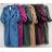 Kabát dlouhý rukáv dámský (M/L ONE SIZE) ITALSKÁ MÓDA IMD23693