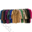 Kabát flaušový dlouhý rukáv dámský nadrozměr (3XL/4XL ONE SIZE) ITALSKÁ MÓDA IMWQ233262 tmavě růžová 3XL/4XL