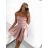 Šaty elegantné spoločenské na ramienka dámske Lolita (XS/S ONE SIZE) TALIANSKA MóDA IM322461