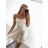 Šaty elegantné spoločenské na ramienka dámske Lolita (XS/S ONE SIZE) TALIANSKA MóDA IM322461