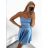 Šaty elegantné spoločenské na ramienka dámske Lolita (XS/S ONE SIZE) TALIANSKA MóDA IM322461