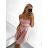Šaty elegantné spoločenské na ramienka dámske Lolita (XS/S ONE SIZE) TALIANSKA MóDA IM322461