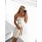 Šaty elegantné spoločenské na ramienka dámske Lolita (XS/S ONE SIZE) TALIANSKA MóDA IM322461