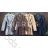 Kabát flaušový dlouhý rukáv dámský (S/M ONE SIZE) ITALSKÁ MÓDA IMWGB233791