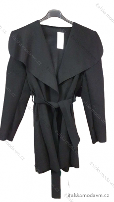 Kabát flaušový měkký dámský (UNI S/L) ITALSKÁ MÓDA IM4200939/DU