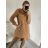 Mikina teplá prodloužená s kapucí dámská (S/M/L ONE SIZE) ITALSKÁ MÓDA IMD23721