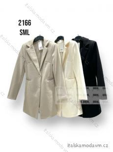 Kabát dlouhý rukáv dámský (S-L) ITALSKÁ MÓDA IMPHD232166