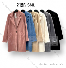 Kabát dlouhý rukáv dámský (S-L) ITALSKÁ MÓDA IMPHD232154