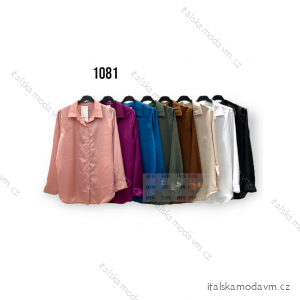 Košile dlouhý rukáv dámská (S/M ONE SIZE) ITALSKÁ MÓDA IMPHD231081-3