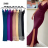 Šaty dlouhé společenské třpytivé na ramínka dámské (S/M ONE SIZE) ITALSKÁ MÓDA IMPHD2320466