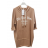 Šaty mikinové s kapucí dlouhý rukáv dámské (S/M ONE SIZE) ITALSKÁ MÓDA IMPLI2335083